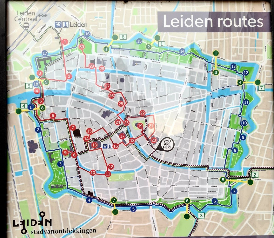 wandelen Leiden