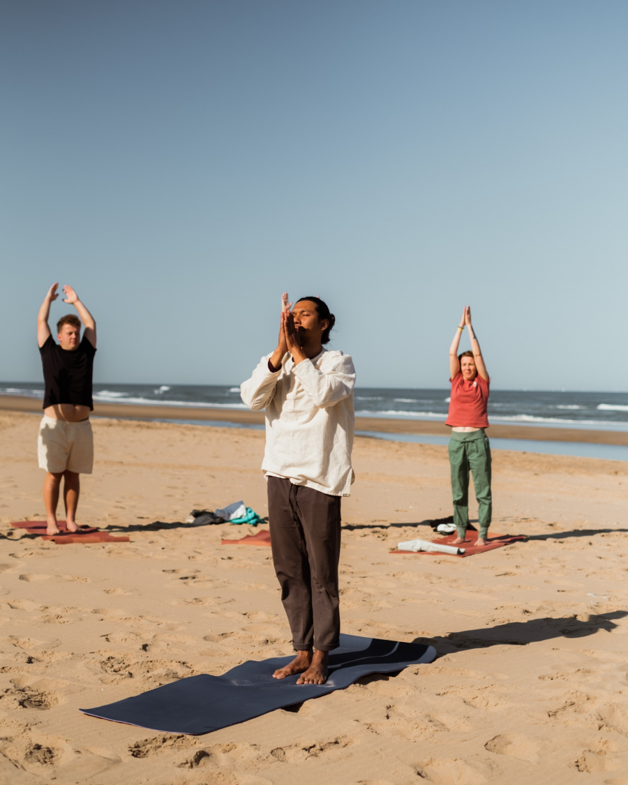 yoga kamperen Nederland 