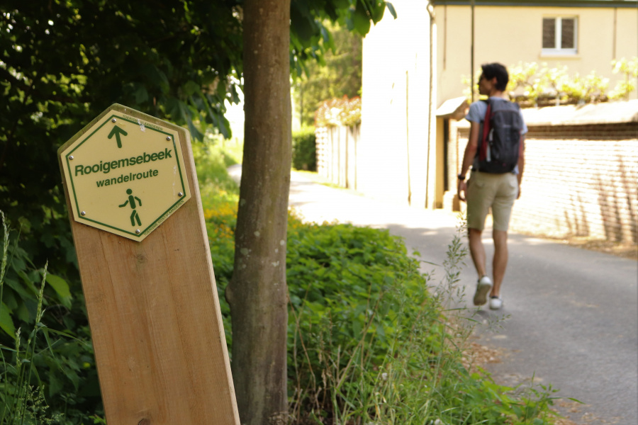 Rooigemsebeek wandelroute